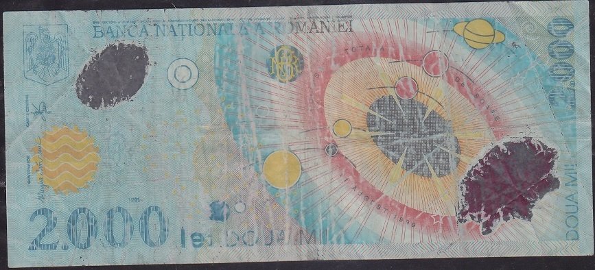 Romanya 2000 Lei 1999 Haliyle